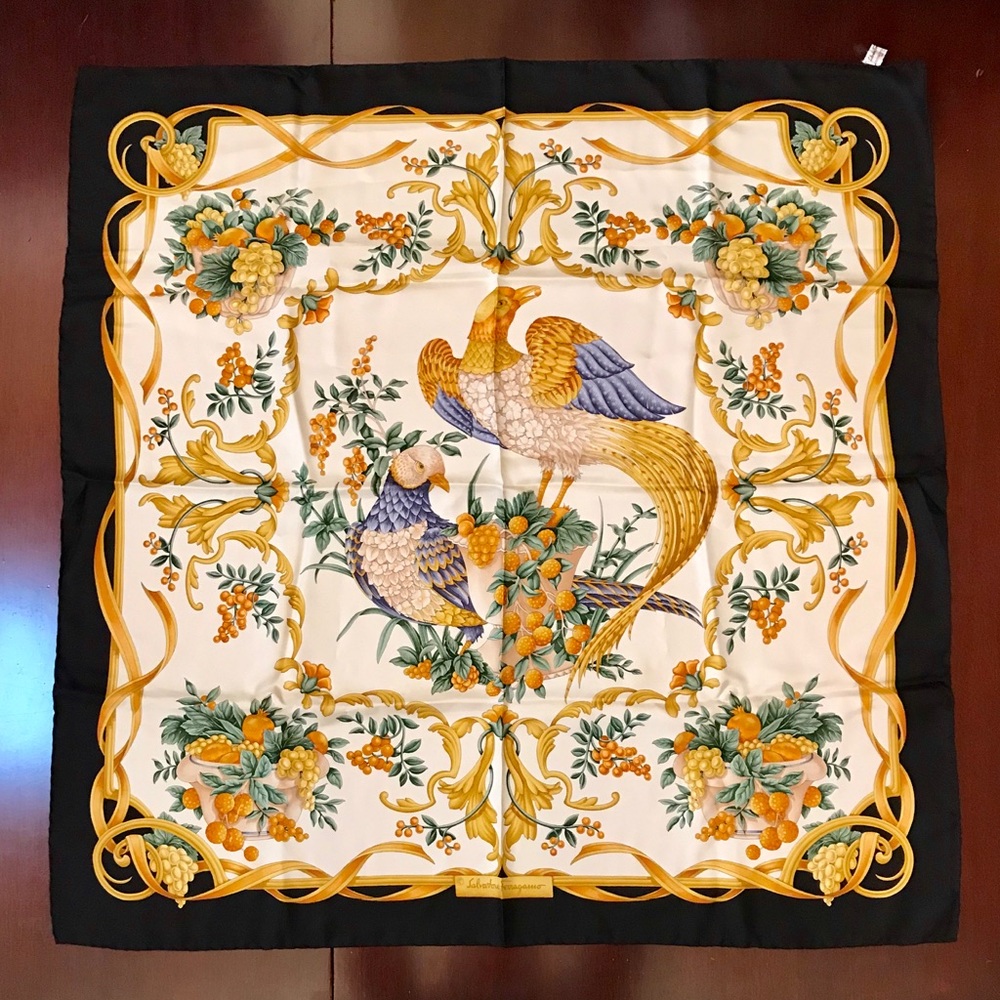 Vintage Salvatore Ferragamo Scarf